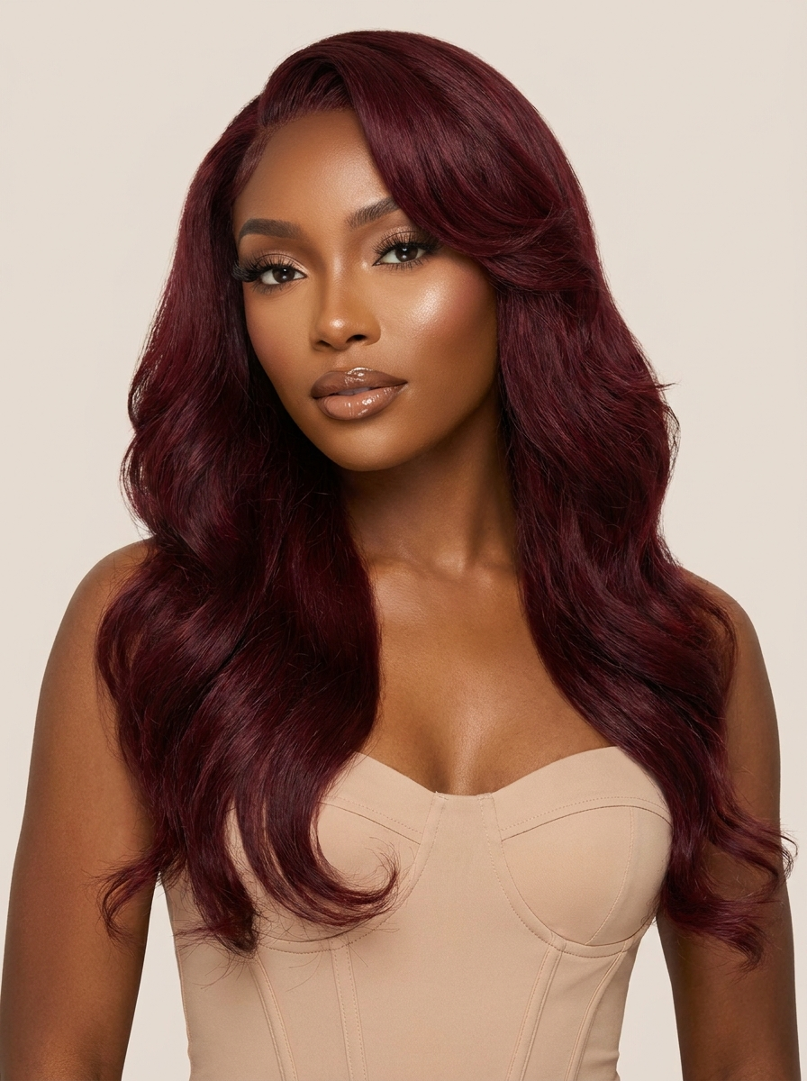 Cherry Mauve | Full Frontal Wig 13x4 13x6